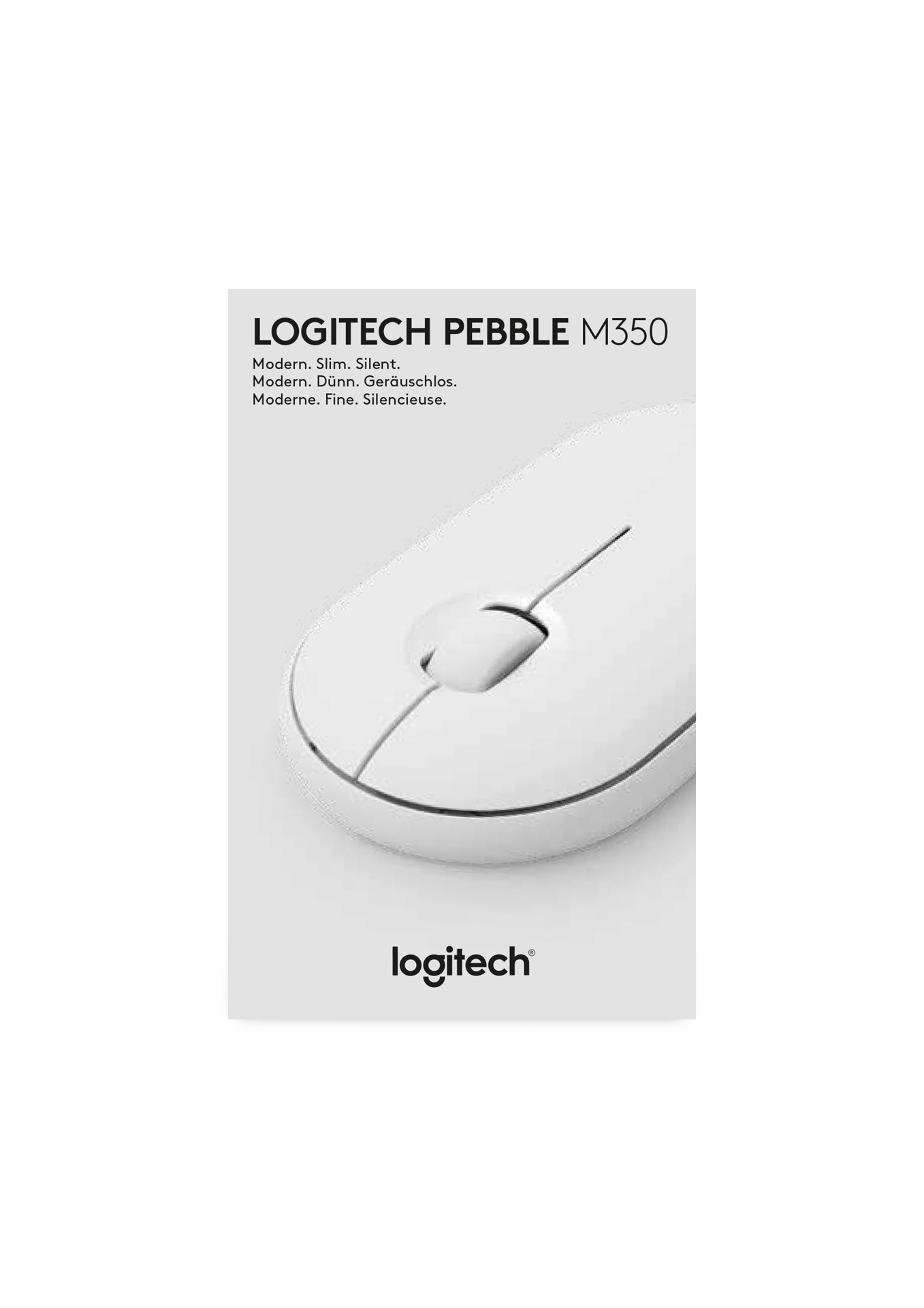 Souris sans fil LOGITECH Pebble M350 Wireless Rose