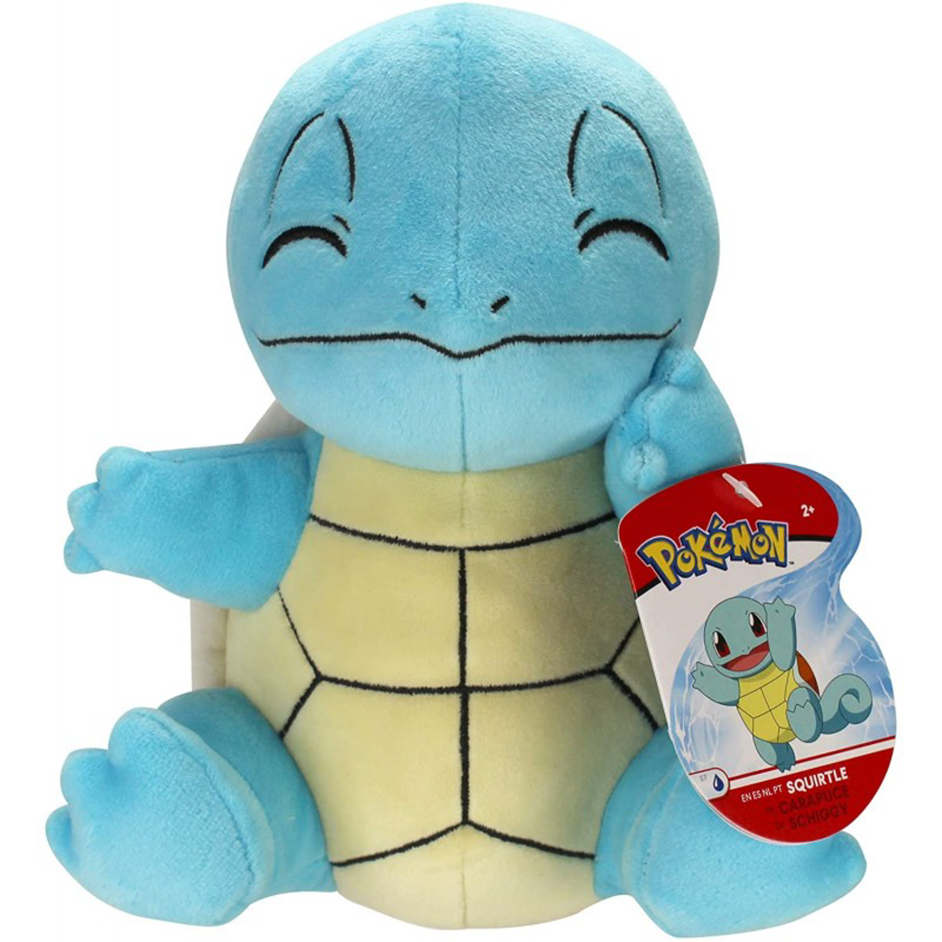 POKEMON peluche Carapuce en velours cotele 20 cm