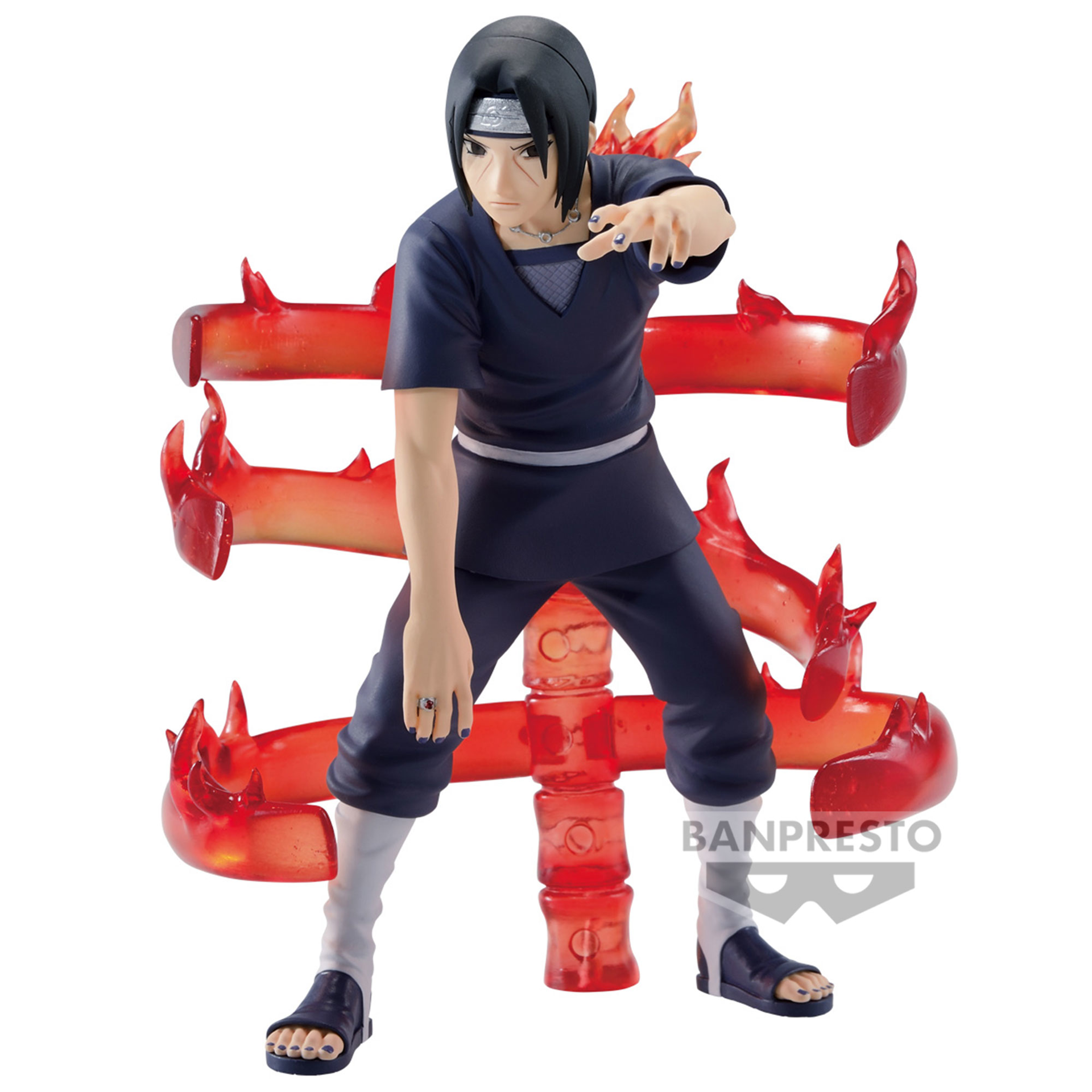 Naruto Shippuden - Itachi Uchiha Impulsion Assis - Peluche 29cm