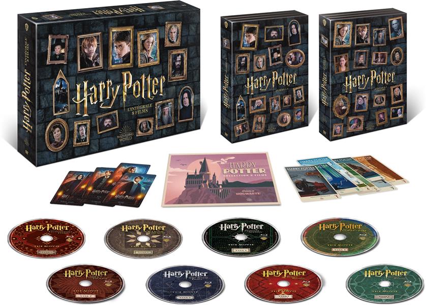 Harry Potter - Coffret Intégrale 8 Films [4K Ultra-HD + Blu-Ray]