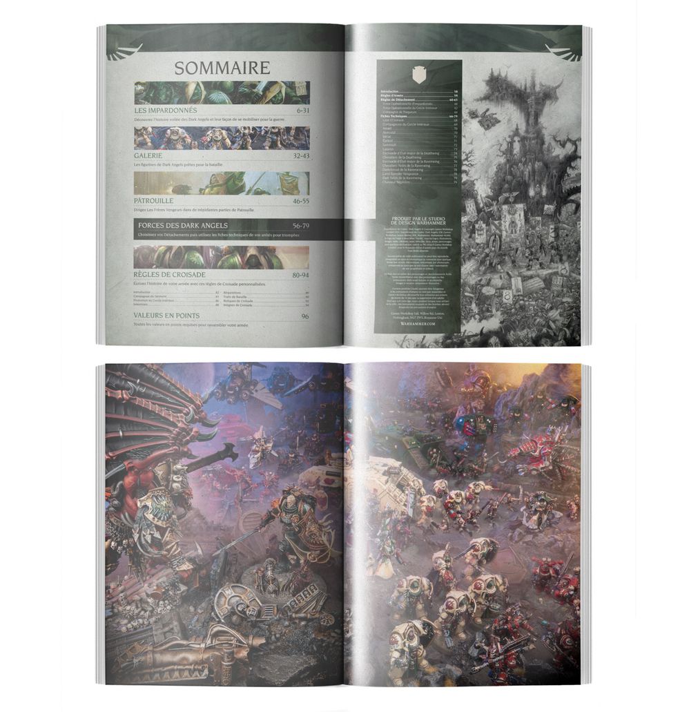 SUPPLÉMENT DE CODEX: DARK ANGELS (FRA)