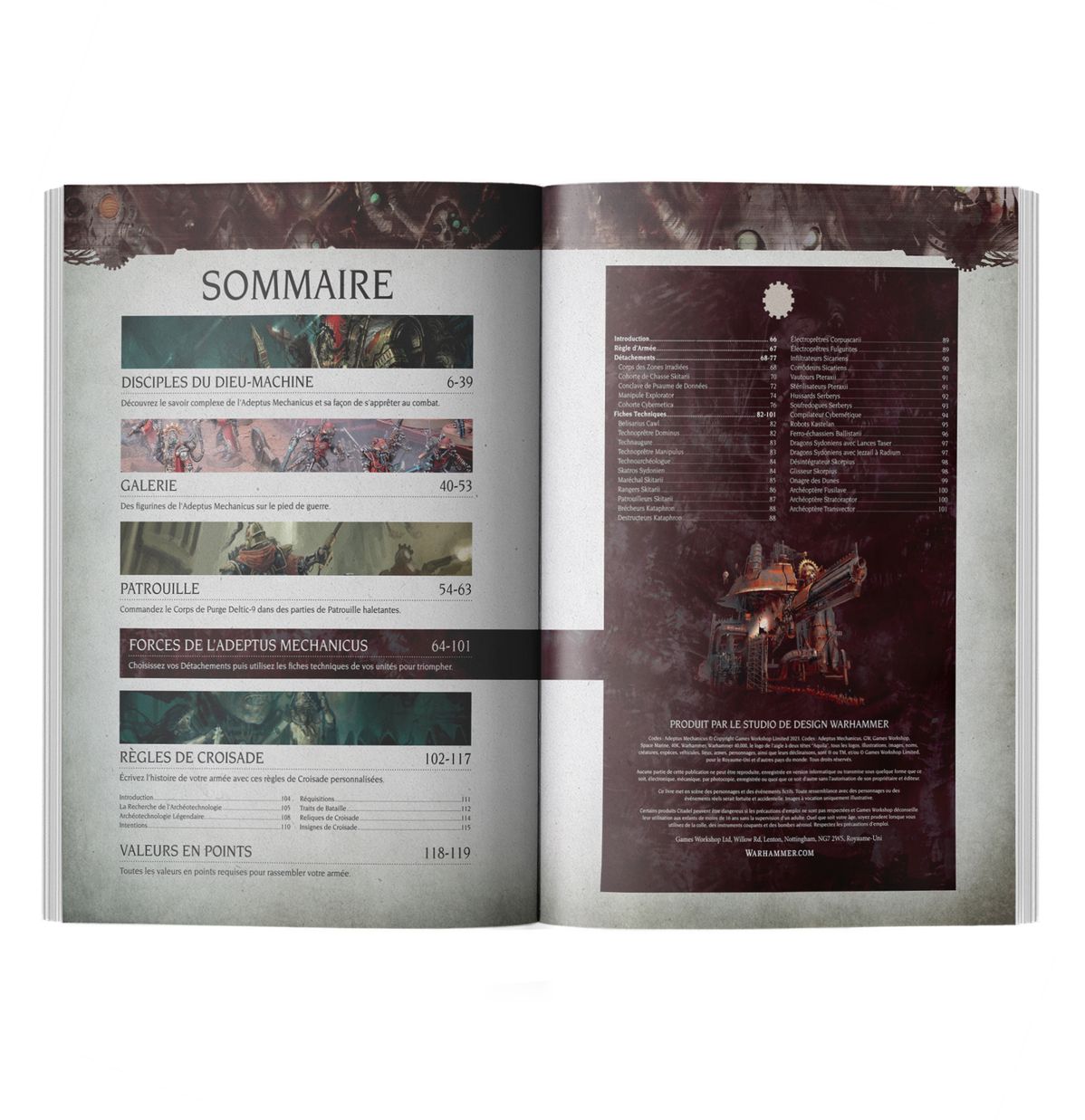 CODEX: ADEPTUS MECHANICUS (FRANCAIS)