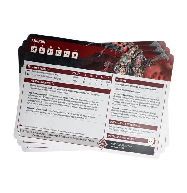 INDEX CARDS: WORLD EATERS (FRA)