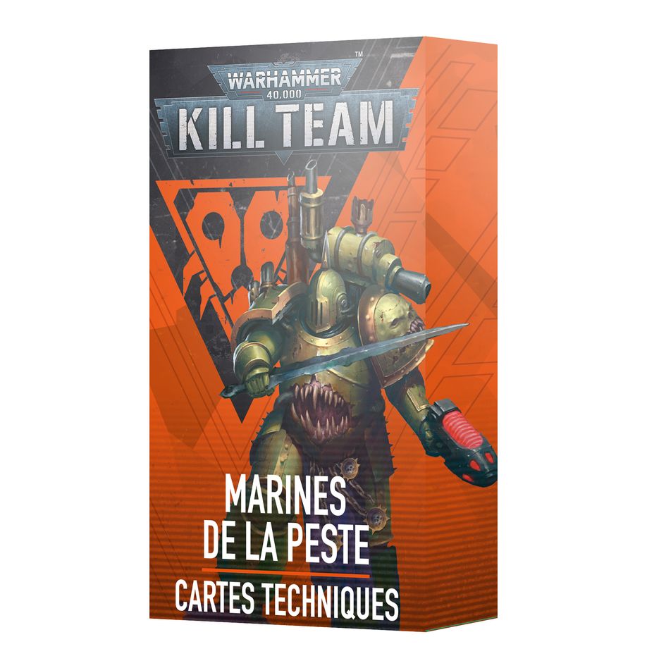 Kill Team: Marines de la Peste – Cartes Techniques