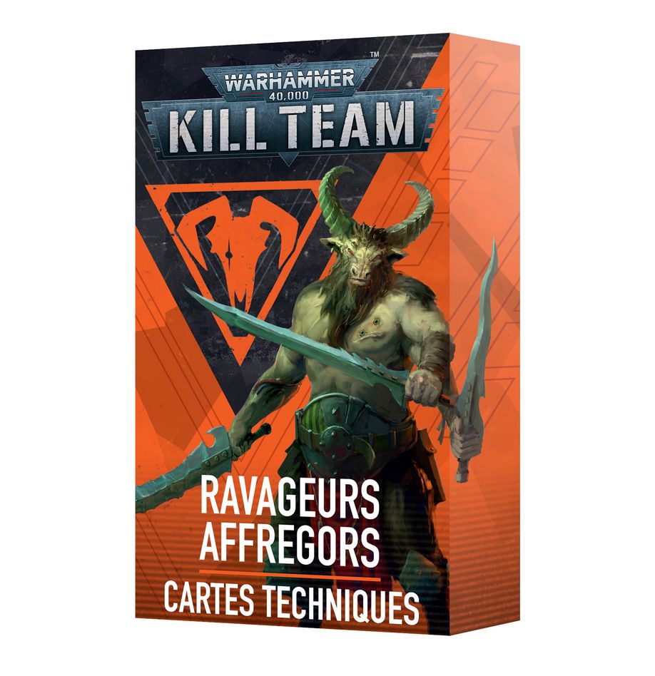 Kill Team: Ravageurs Affregors – Cartes Techniques