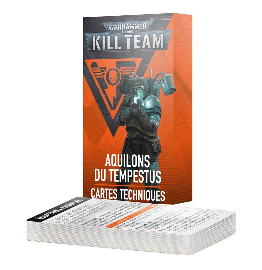 Kill Team: Aquilons du Tempestus – Cartes Techniques