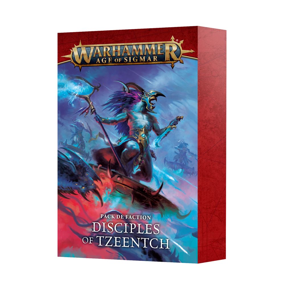 PACK DE FACTION:DISCIPLES O TZEENTCH FRA