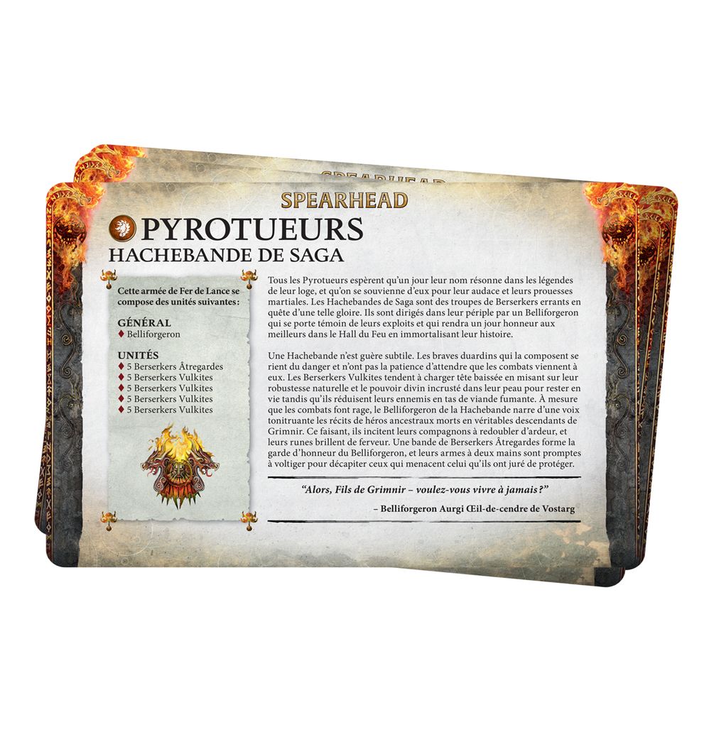 PACK DE FACTION: FYRESLAYERS (FRANCAIS)