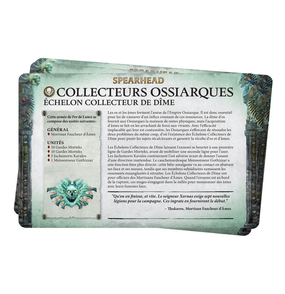 PACK DE FACTION: OSSIARCH BONEREAPERS FR