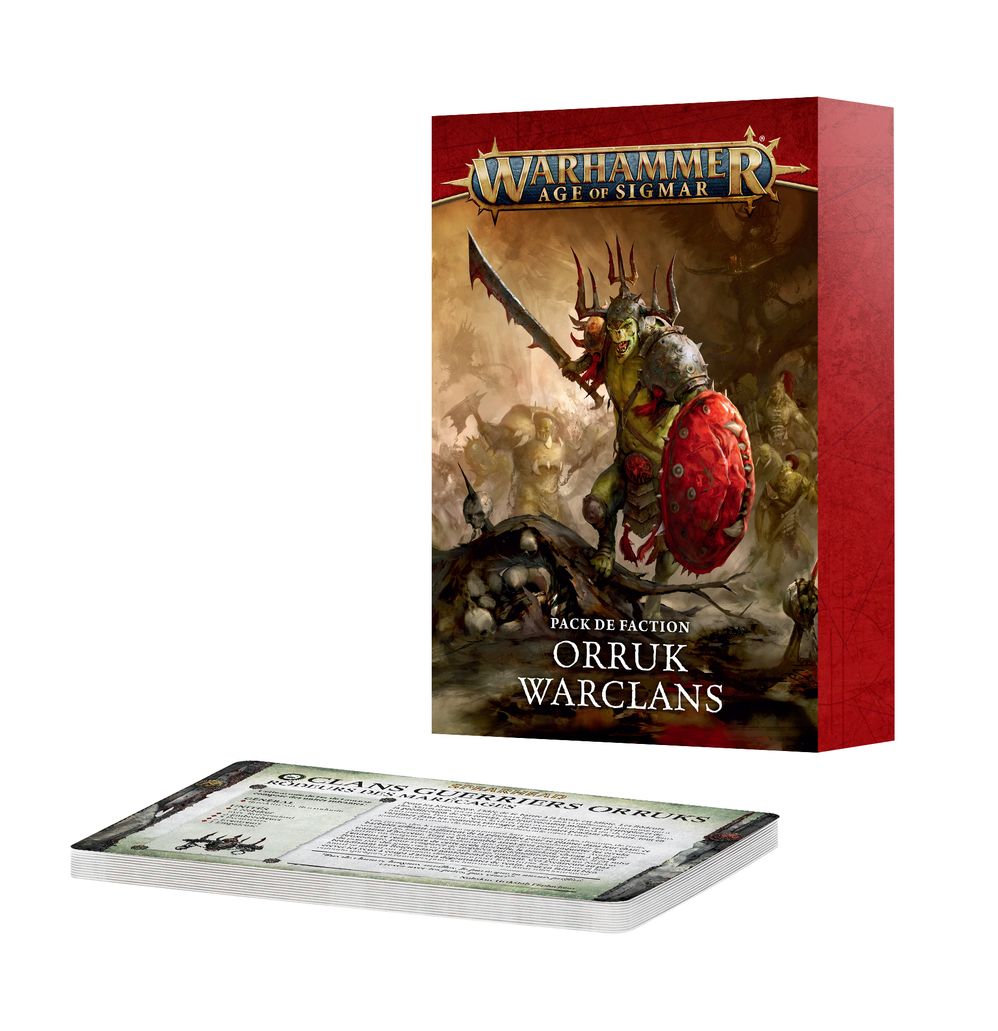 PACK DE FACTION: ORRUK WARCLANS (FRA)