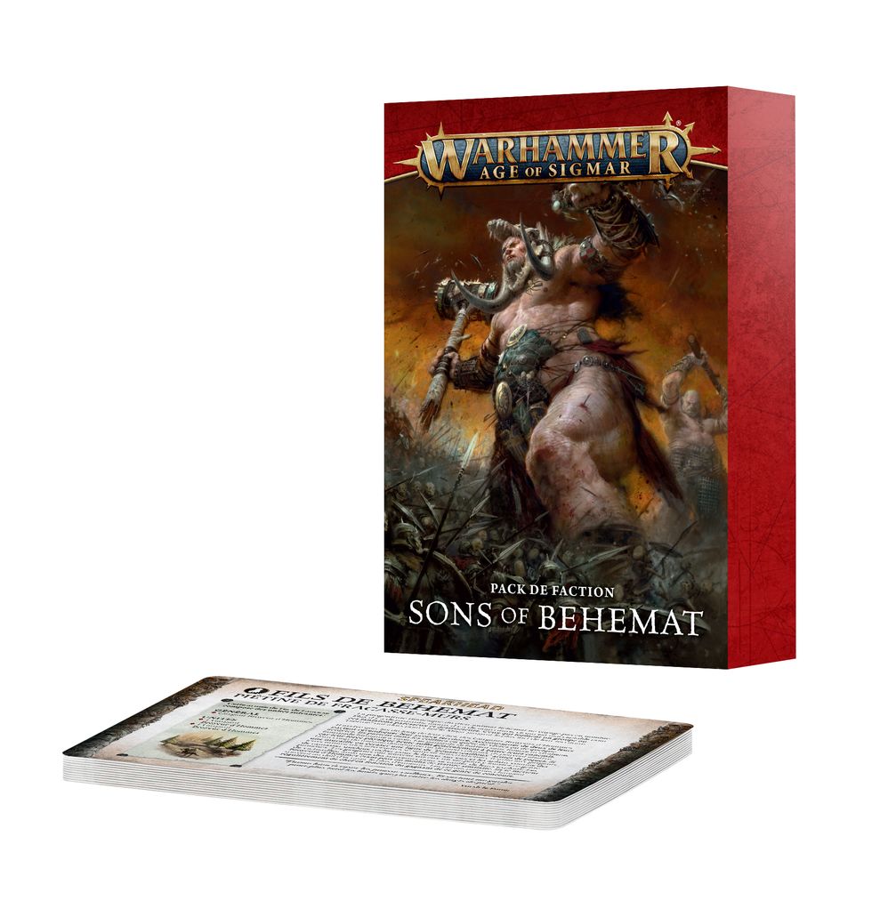 PACK DE FACTION: SONS OF BEHEMAT (FRA)