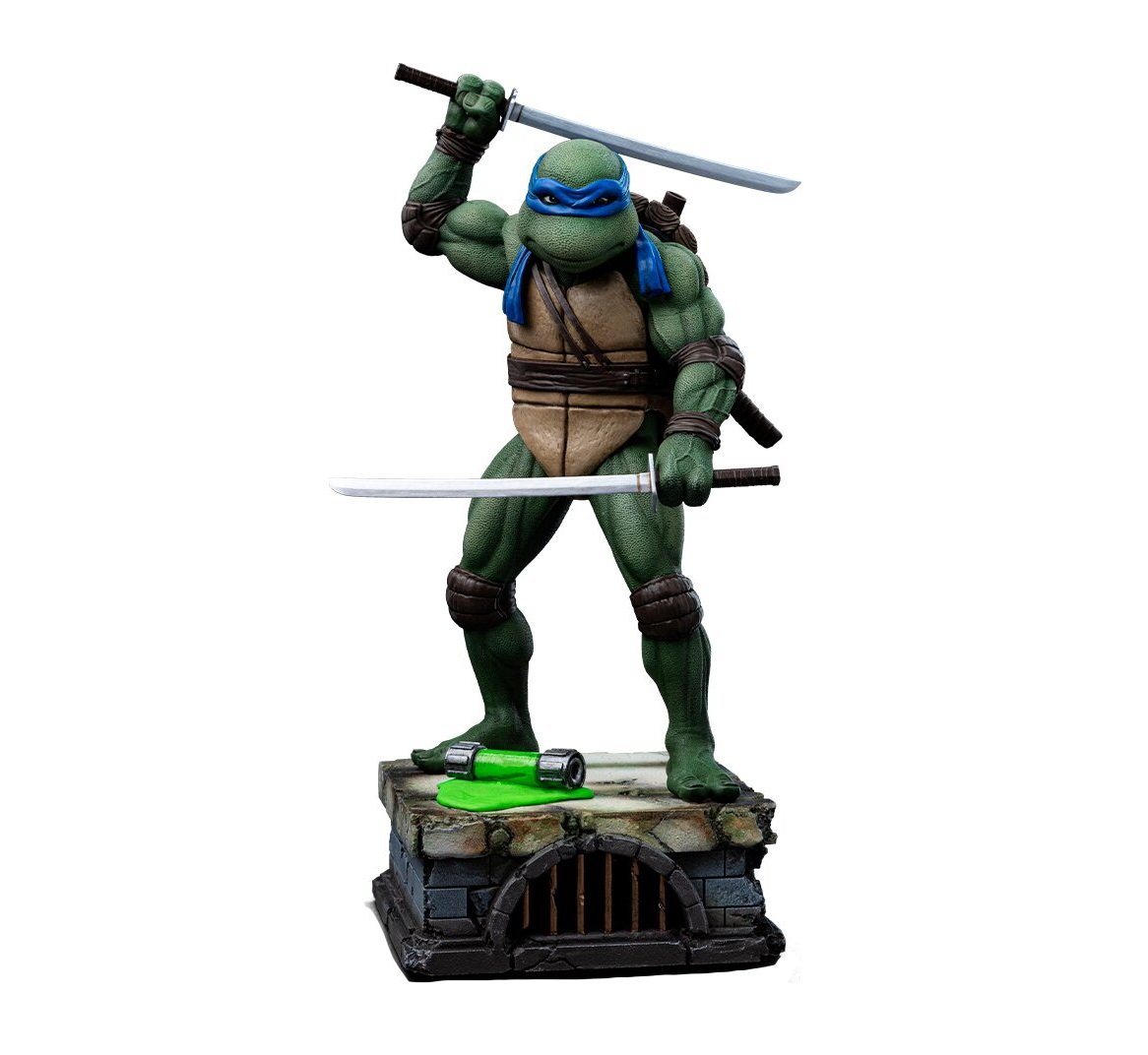 Iron Studios - Art Scale 1/10 - Teenage Mutant Ninja Turtles - Leonardo Statue 21cm