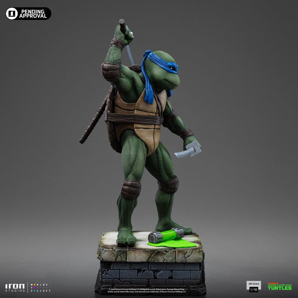 Iron Studios - Art Scale 1/10 - Teenage Mutant Ninja Turtles - Leonardo Statue 21cm