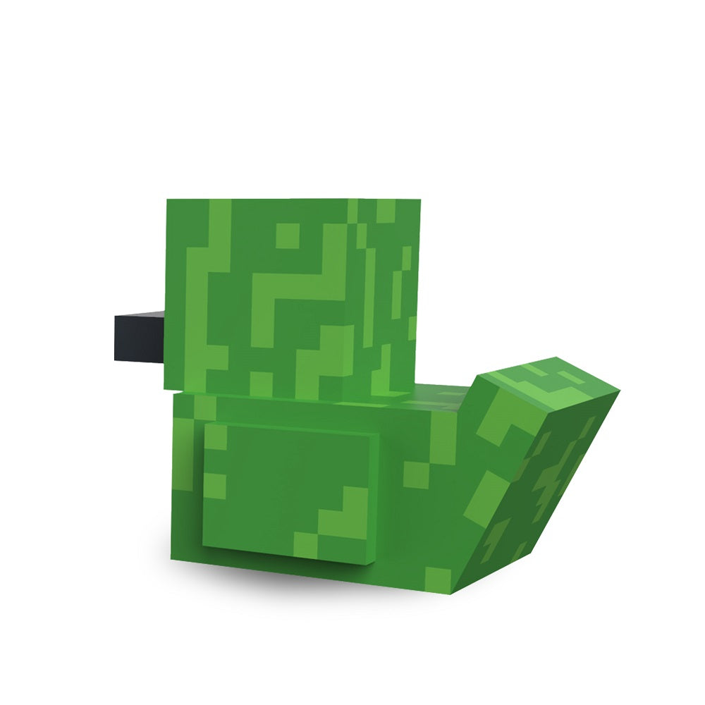 Numskull - Mini TUBBZ Canard de bain - Minecraft - Creeper (Édition baignoire) - 8cm