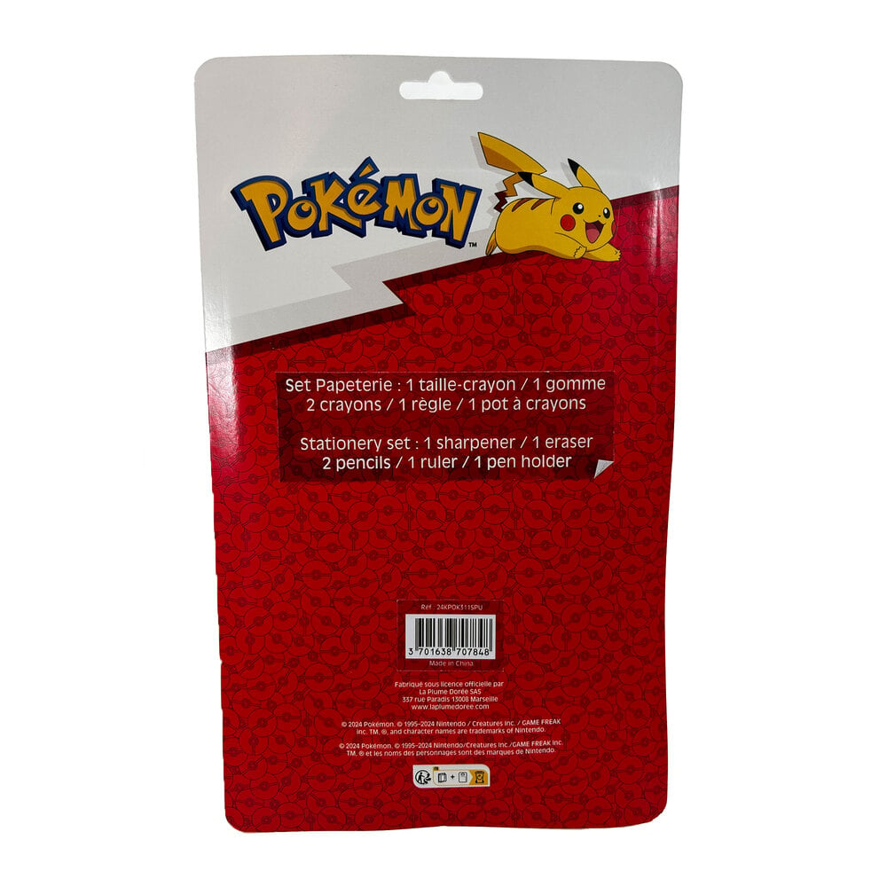 Pokémon - Set papeterie 6 pièces