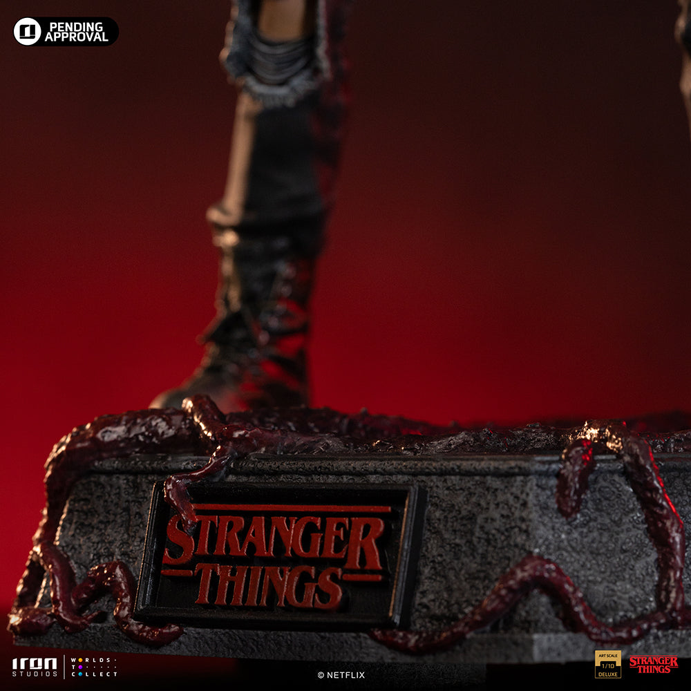 Iron Studios - Deluxe Art Scale 1/10 - Stranger Things - Eddie Munson Statue 20cm