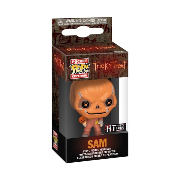 Funko Pocket Pop! Keychain: Trick 'r Treat - Sam (Unmasked)