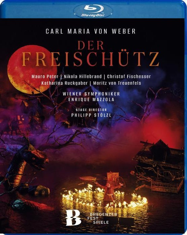 Weber : Der Freischütz. Peter, Hillebrand, Fischesser, Ruckgaber, Treuenfels, Mazzola, Stolzl. [Blu-ray]