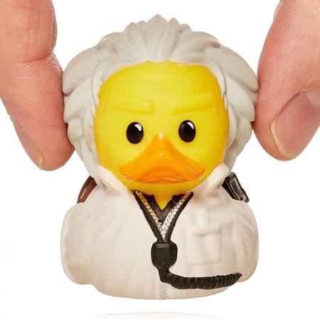 Numskull - Mini TUBBZ Canard de bain - Retour vers le Futur - Doc Brown (Édition baignoire) - 8cm