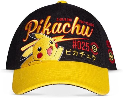 Pokémon - Casquette ajustable "Pikachu Hello"