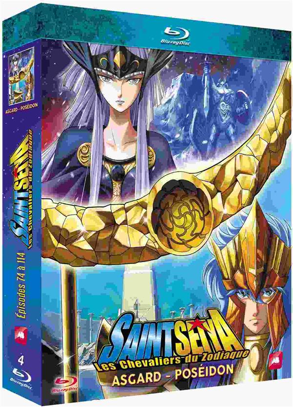 Saint Seiya - Les chevaliers du Zodiaque : Asgard/Poséidon - Épisodes 74 à 114 [Blu-ray]