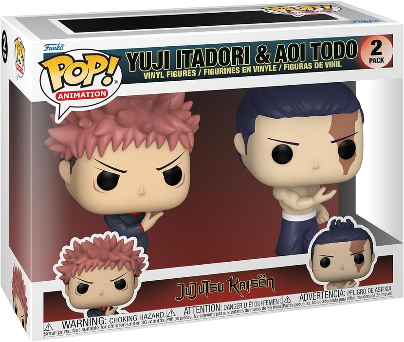 Funko Pop! Animation: Jujutsu Kaisen 2PK - Yuji Itadori & Aoi Todo