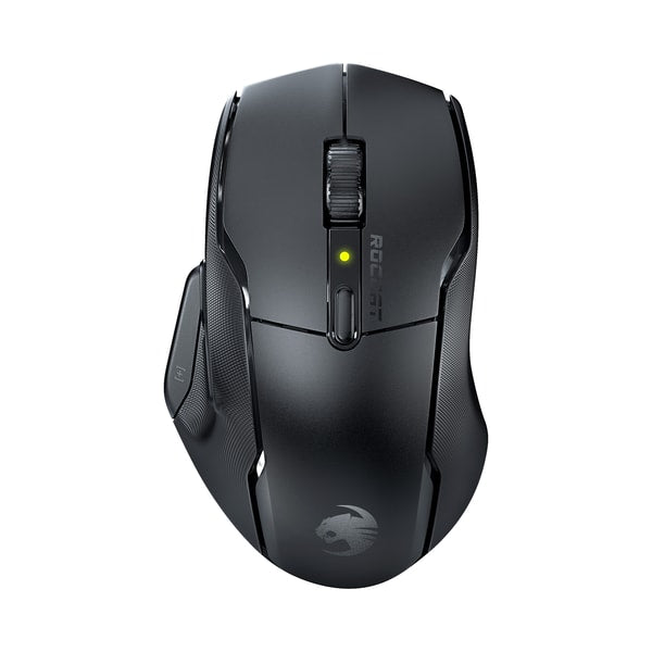 Roccat - Souris de jeu optique ergonomique sans fil Kone Air Noire