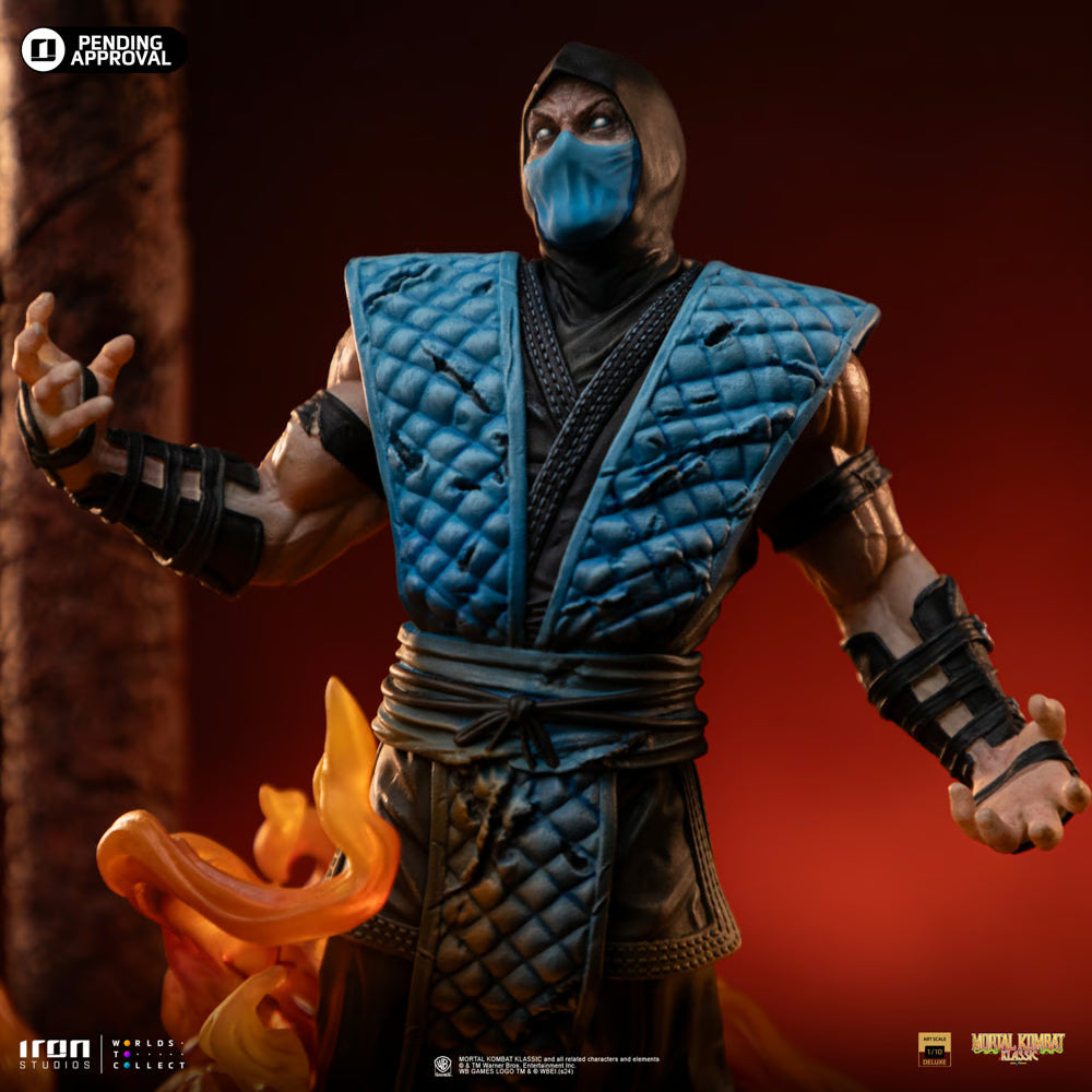 Iron Studios - Deluxe Art Scale 1/10 - Mortal Kombat - Fatality Scorpion vs Sub-Zero Statue 27cm