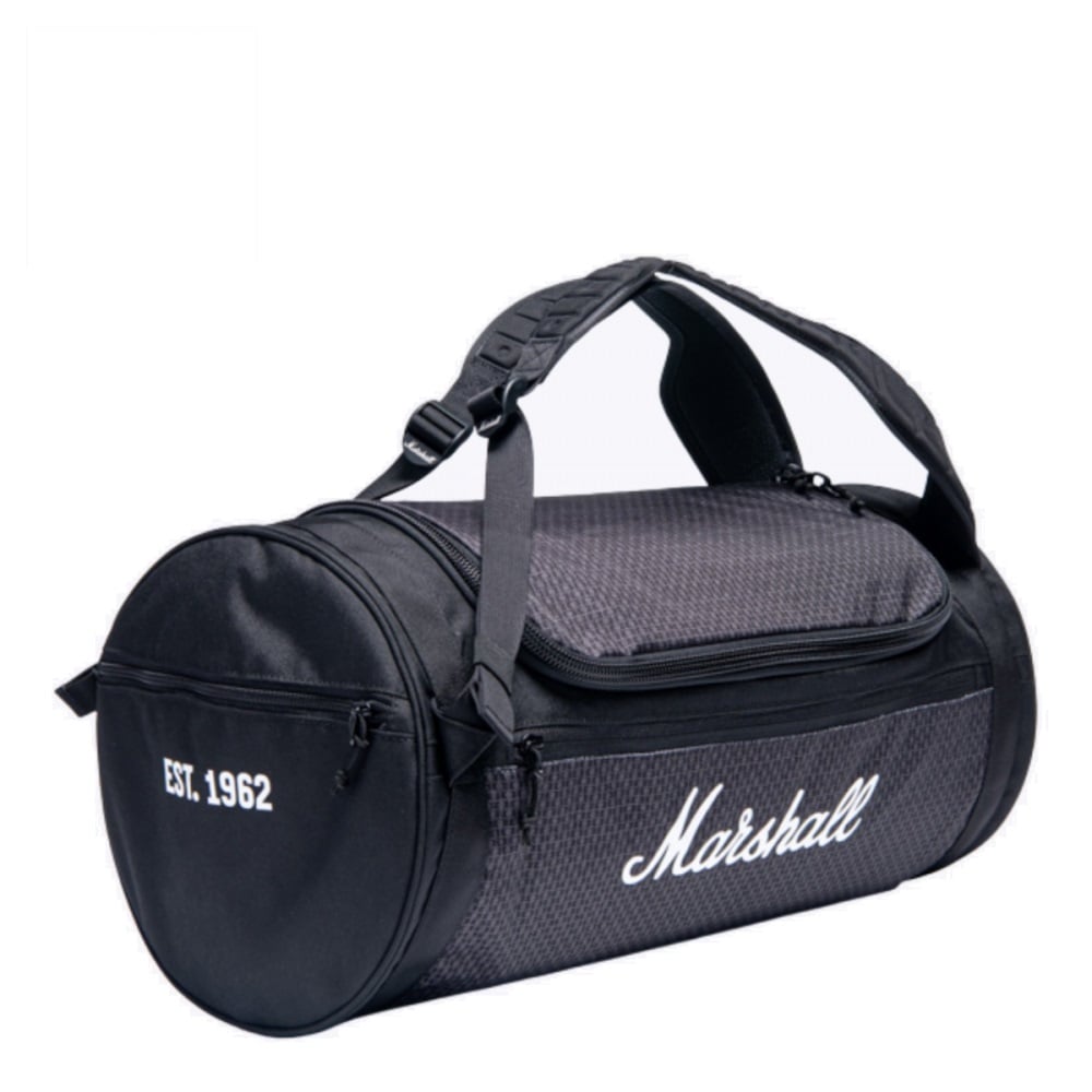 Marshall - Sac de sport Underground Noir et Blanc