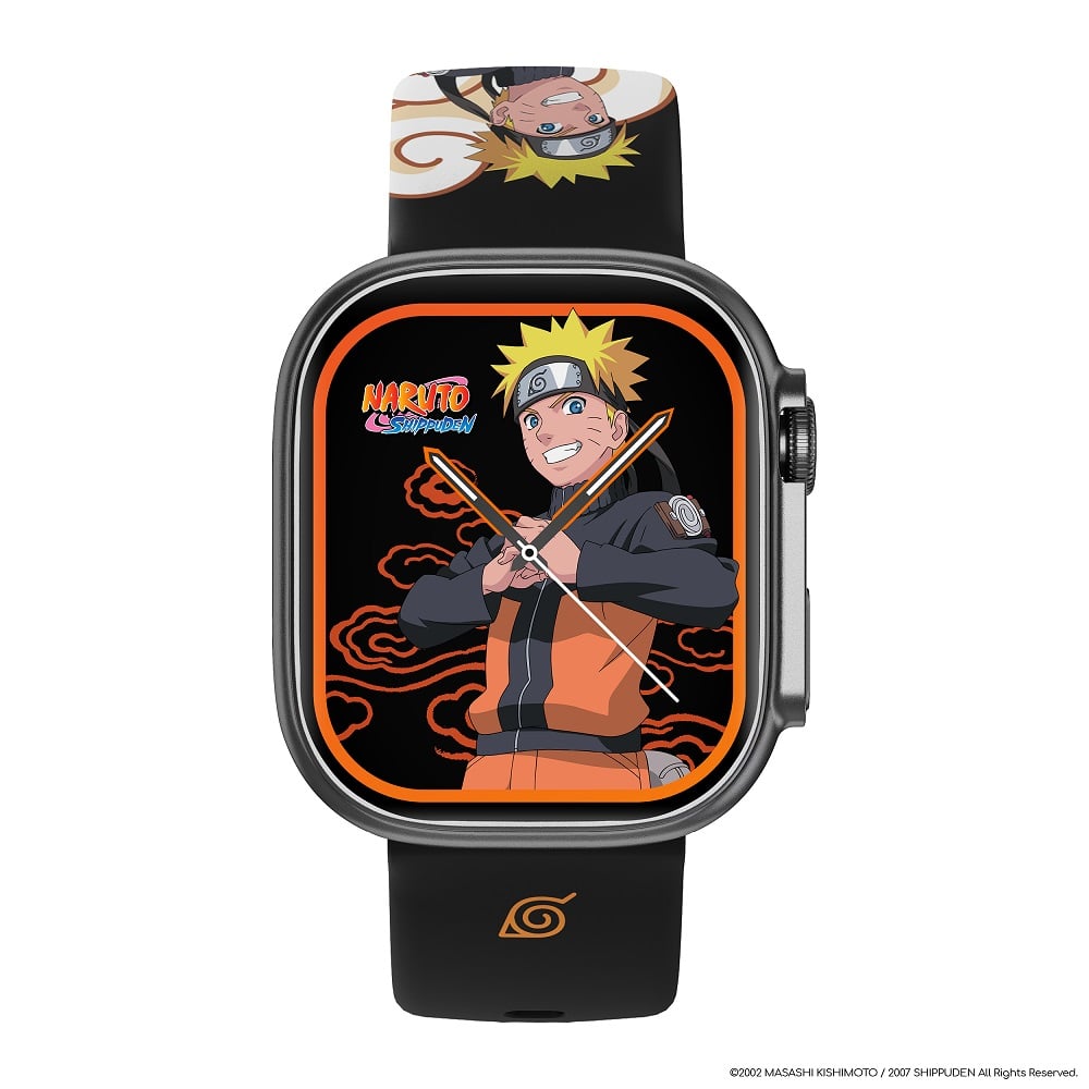 Abyx Fit - Touch 5 - Montre connectée Naruto Shippuden Gris Spatial Display (12 units)