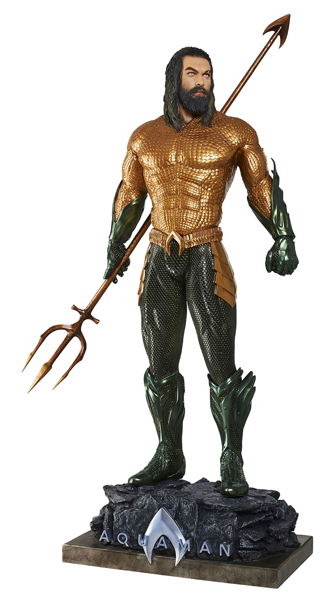 Aquaman - Statue taille réelle Aquaman (Base incluse)