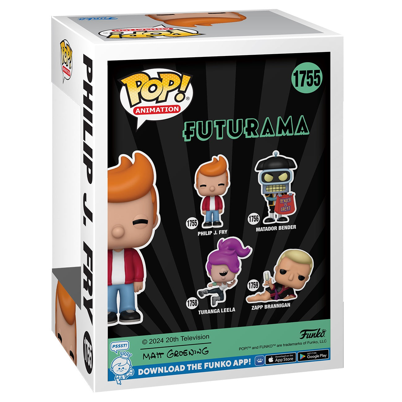 Funko Pop! Animation: Futurama - Philip J. Fry