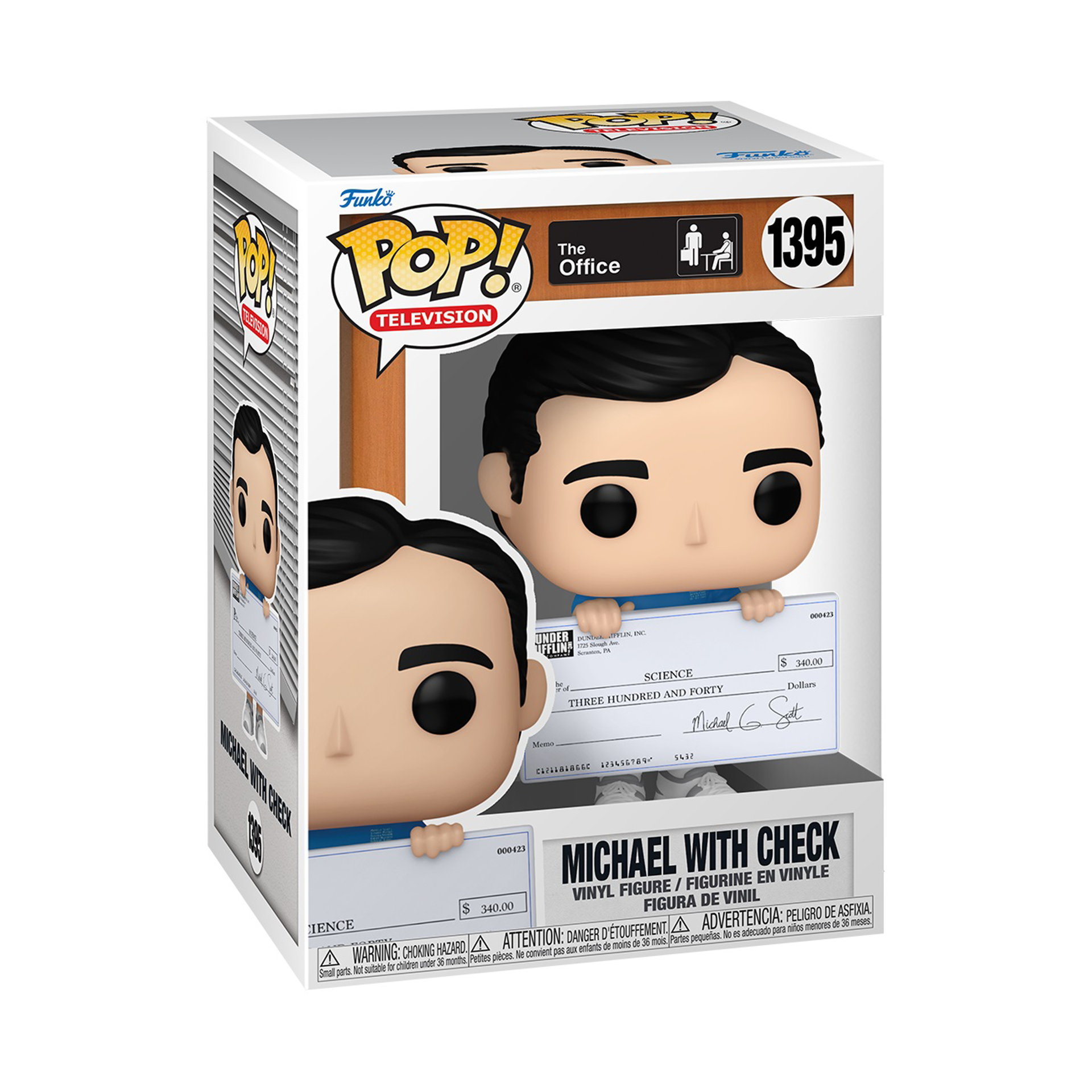 Funko Pop! TV: The Office - Michael (with Check)