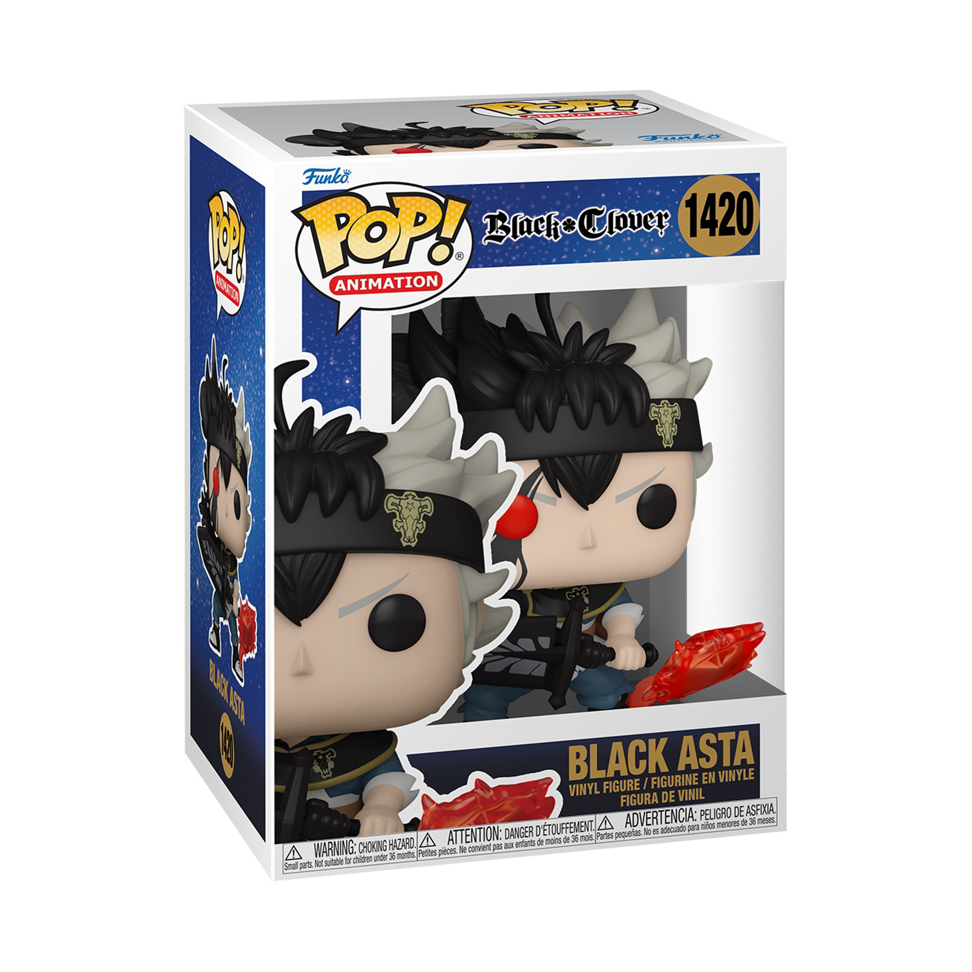 Funko Pop! Animation: Black Clover - Black Asta