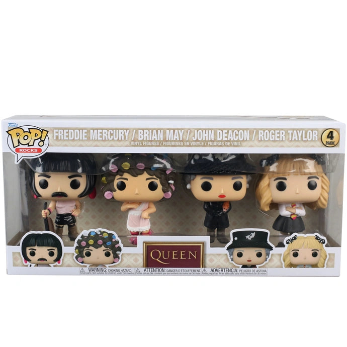 Funko Pop! 4-Pack: Rocks: Queen - I Want to Break Free