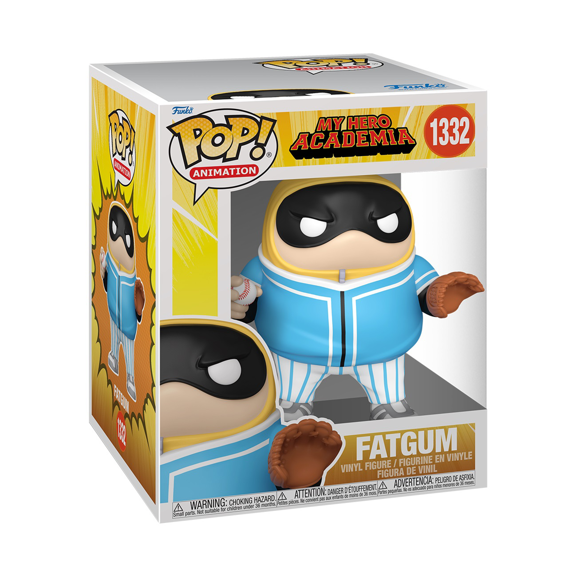 Funko Pop! Super: My Hero Academia Hero League Baseball - Fatgum 6" Super Sized Pop!