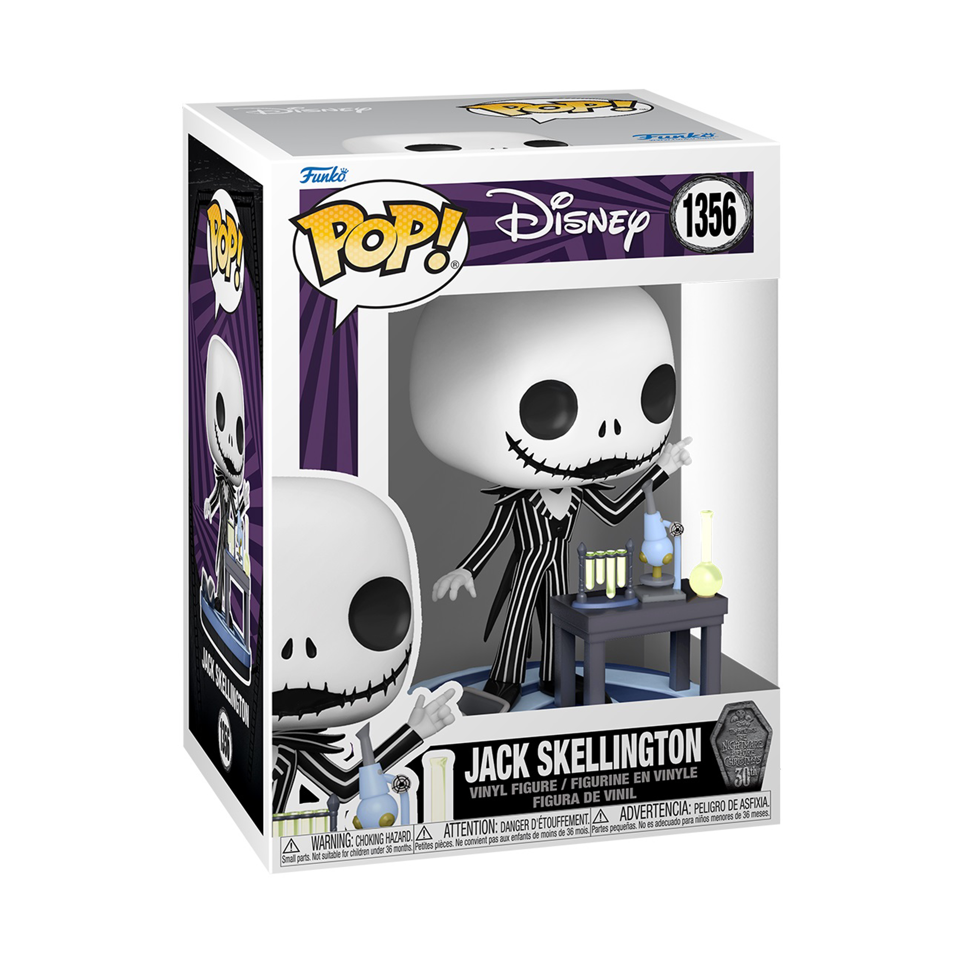 Funko Pop! Disney: The Nightmare Before Christmas 30th Anniversary - Jack Skellington (Lab)