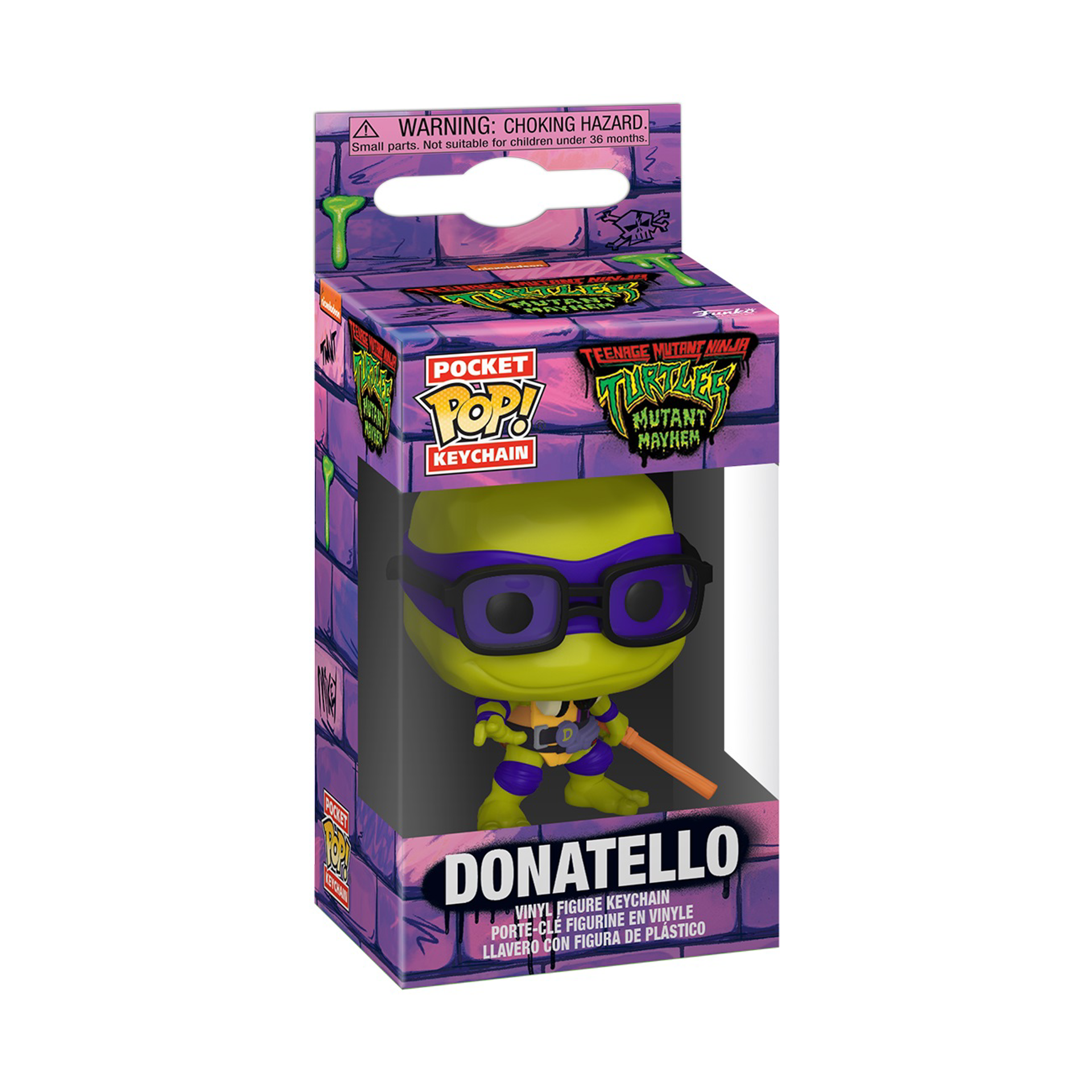 Funko Pocket Pop! Keychain: Teenage Mutant Ninja Turtles: Mutant Mayhem - Donatello