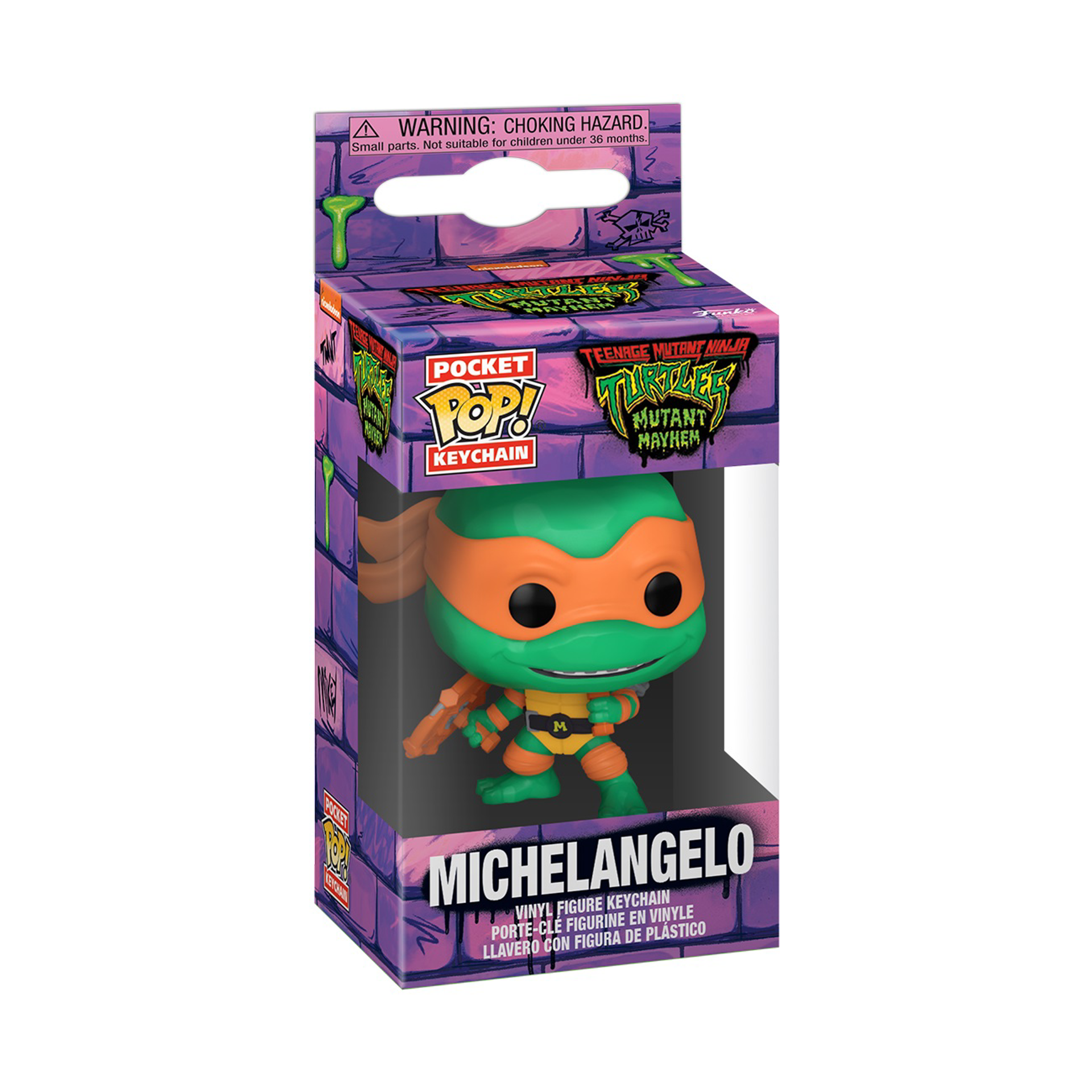 Funko Pocket Pop! Keychain: Teenage Mutant Ninja Turtles: Mutant Mayhem - Michelangelo