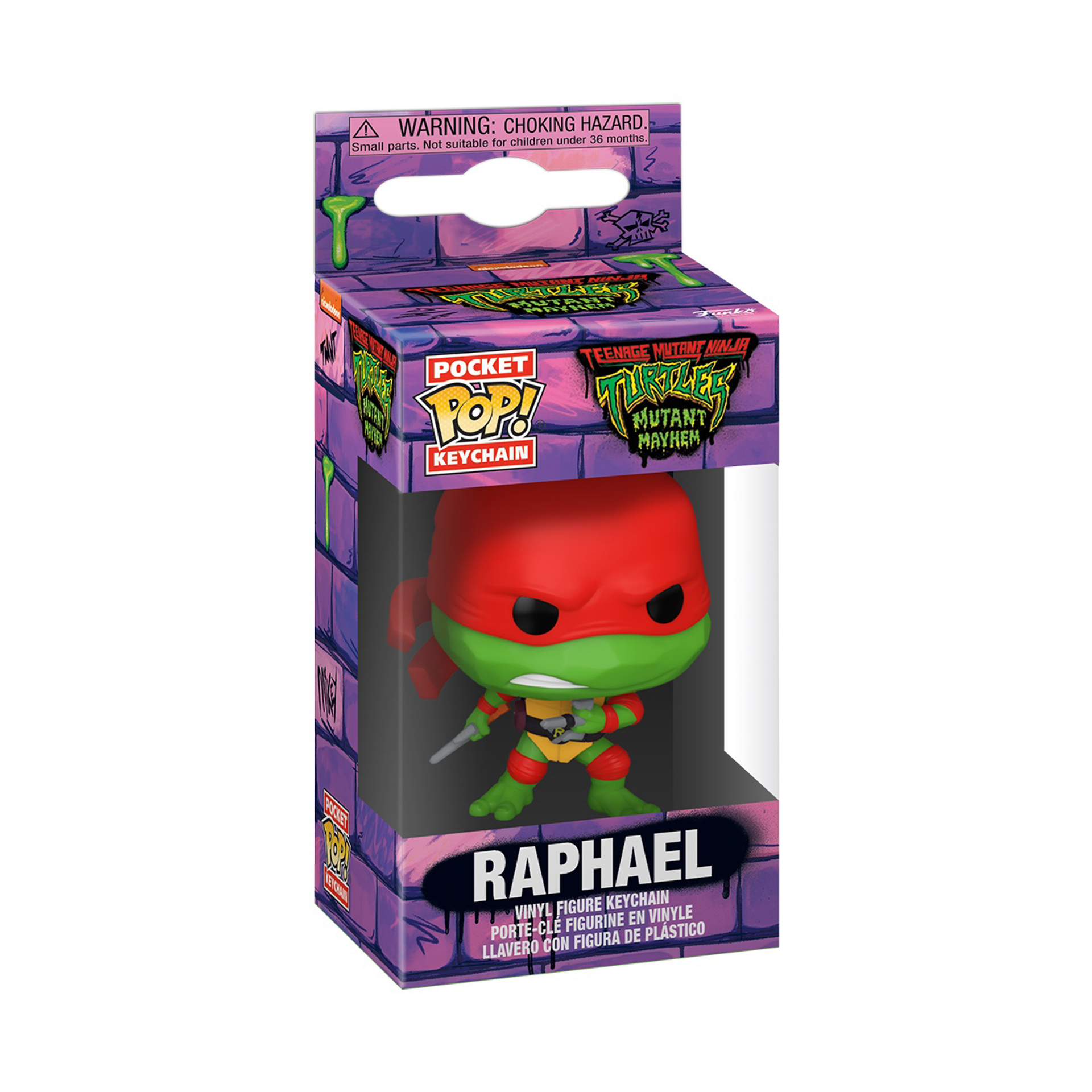 Funko Pocket Pop! Keychain: Teenage Mutant Ninja Turtles: Mutant Mayhem - Raphael