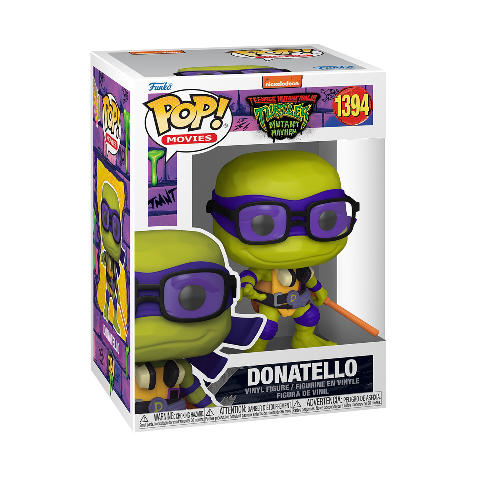 Funko Pop! Movies: Teenage Mutant Ninja Turtles: Mutant Mayhem - Donatello