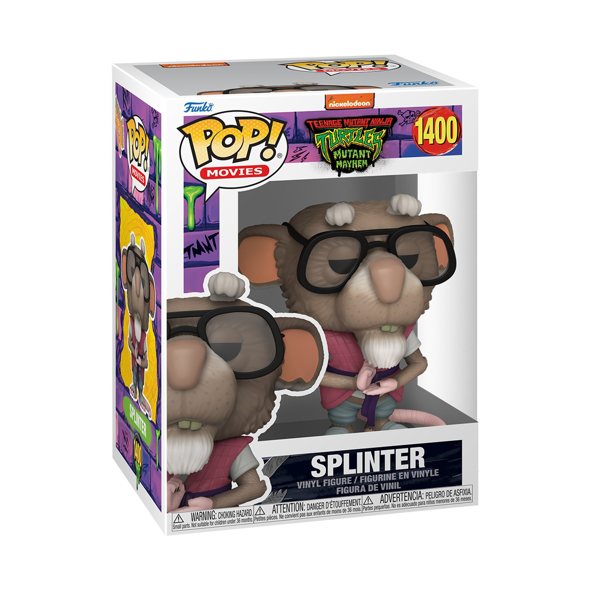 Funko Pop! Movies: Teenage Mutant Ninja Turtles: Mutant Mayhem - Splinter