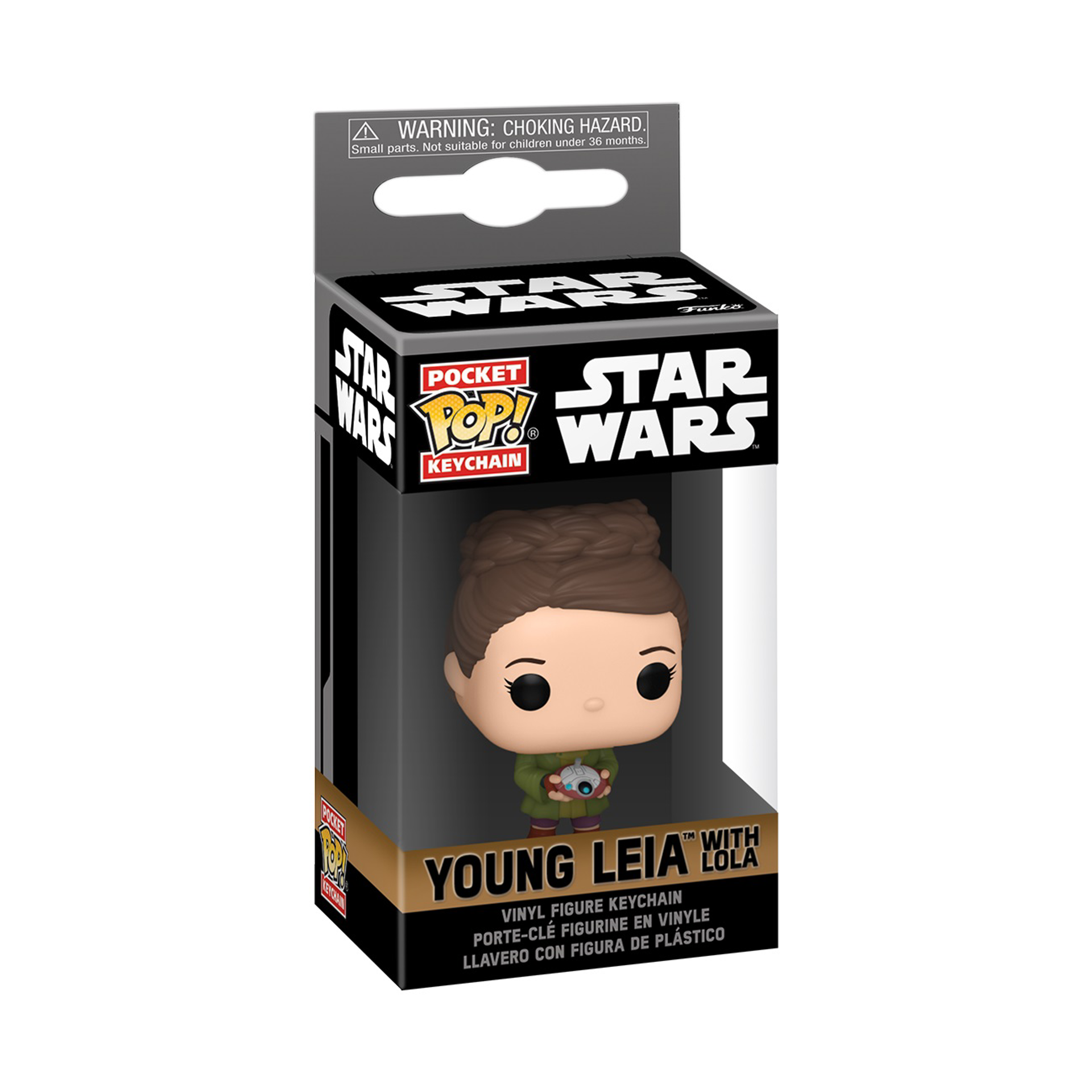 Funko Pocket Pop! Keychain: Obi-Wan Kenobi - Young Leia Organa