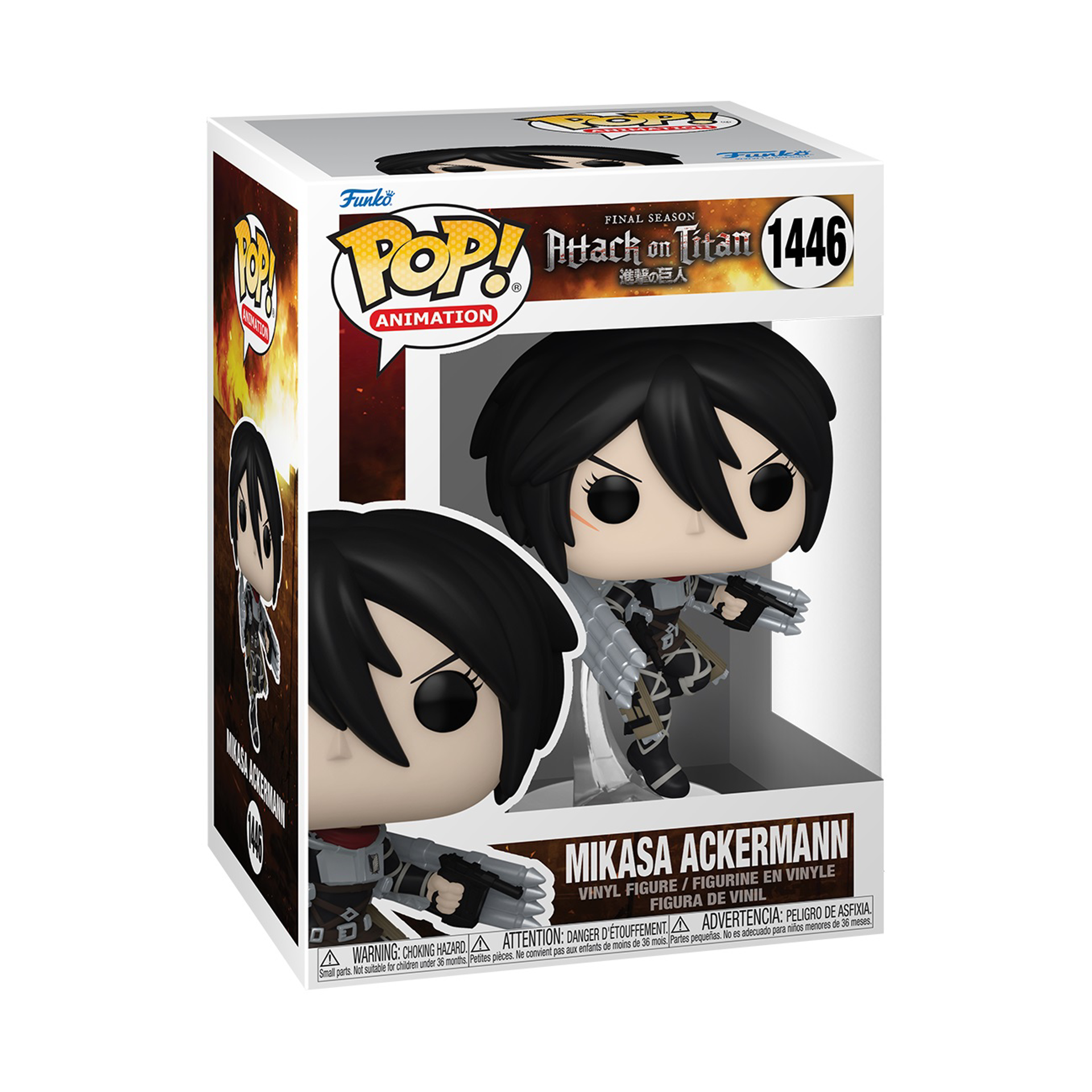 Funko Pop! Animation: Attack on Titan Final Season - Mikasa Ackerman