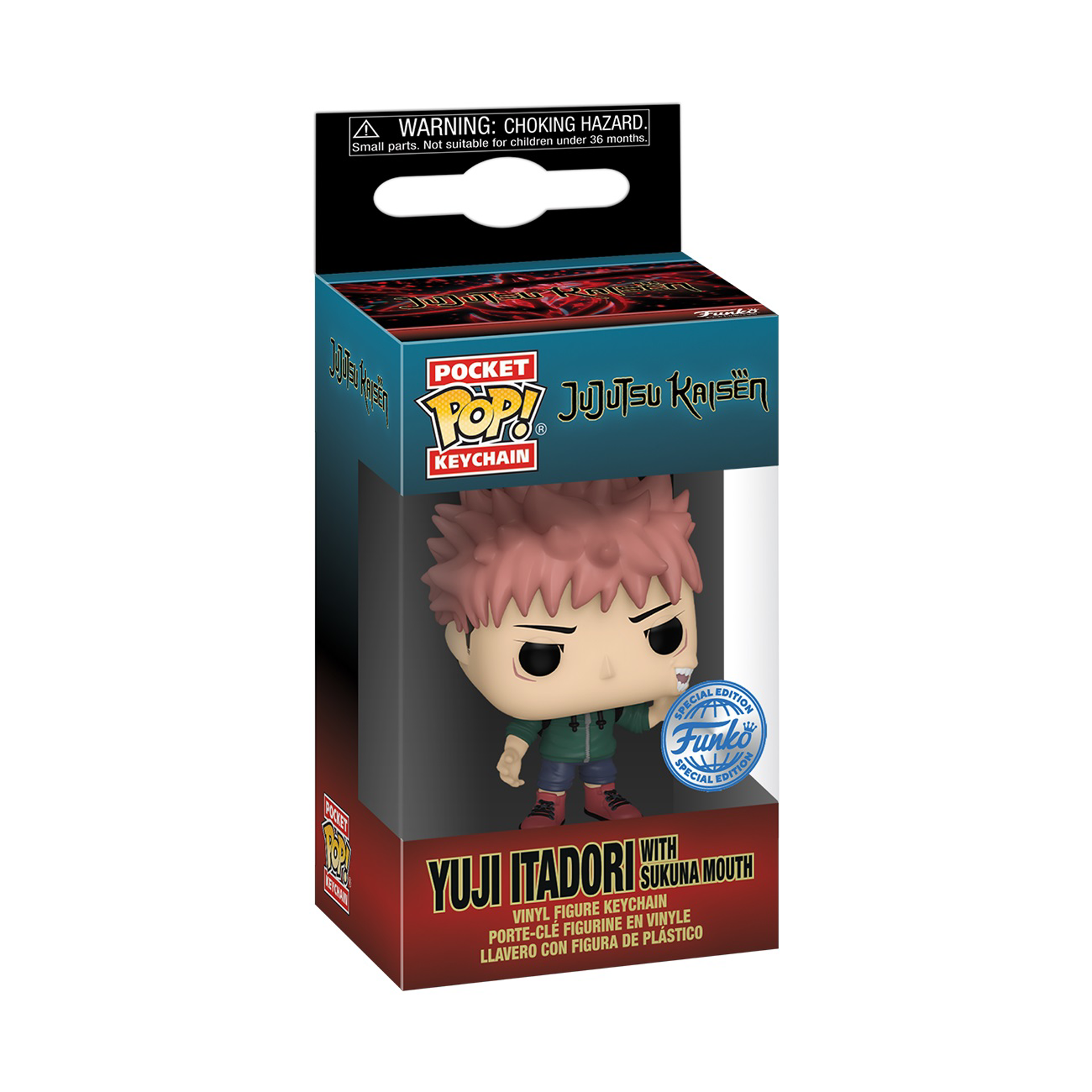 Funko Pocket Pop! Keychain: Jujutsu Kaisen - Itadori (Sukuna Metamorphosis)