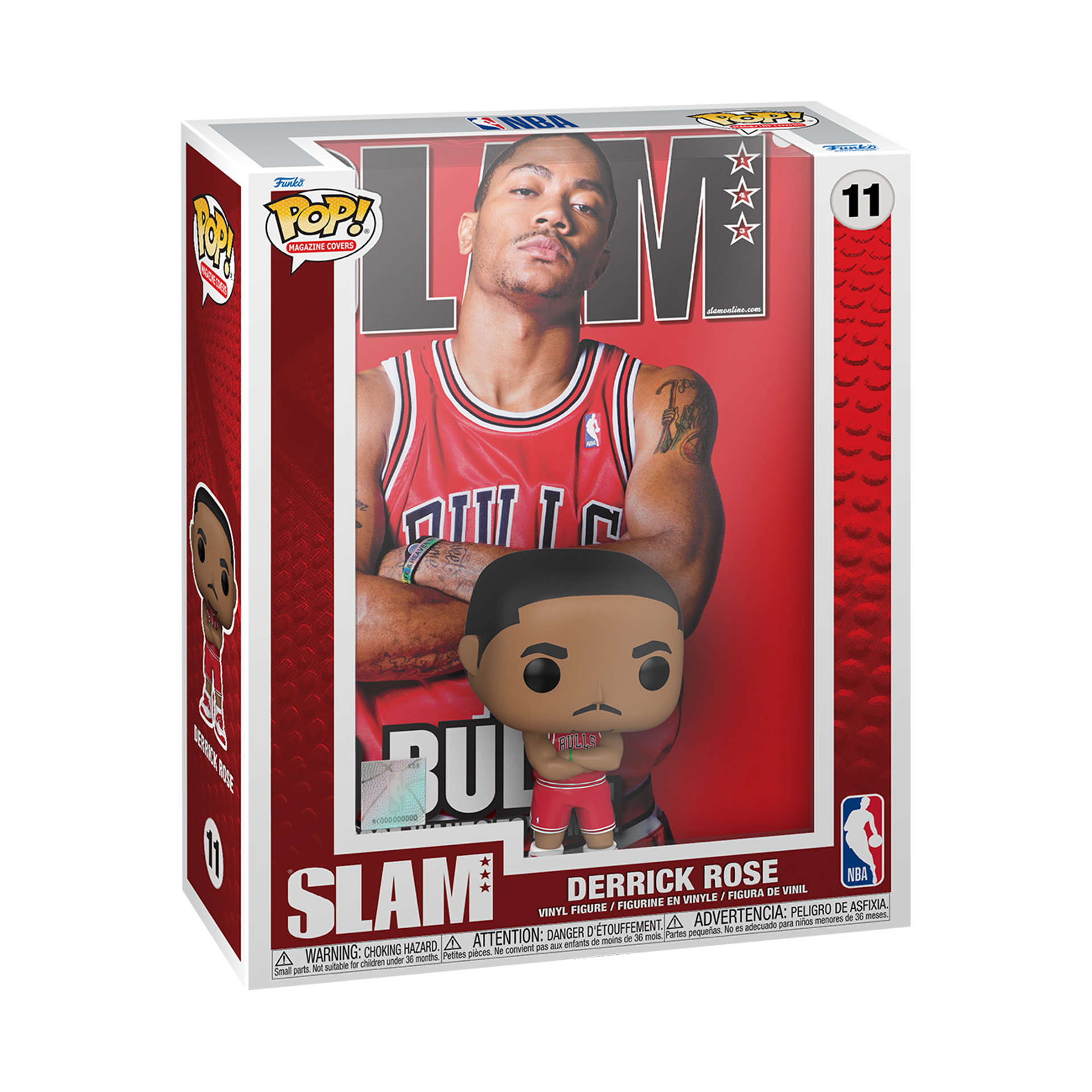 Funko NEWPop! Magazine Covers: NBA SLAM - Derrick Rose