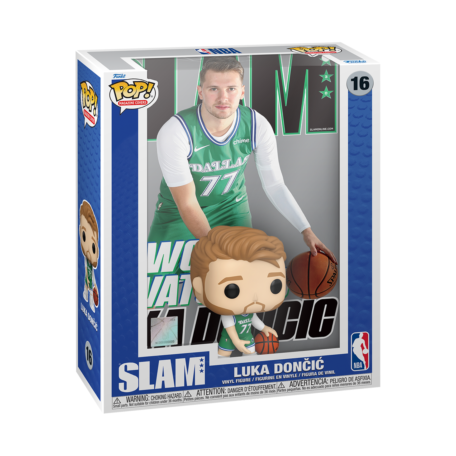 Funko NEWPop! Magazine Covers: NBA SLAM - Luka Doncic