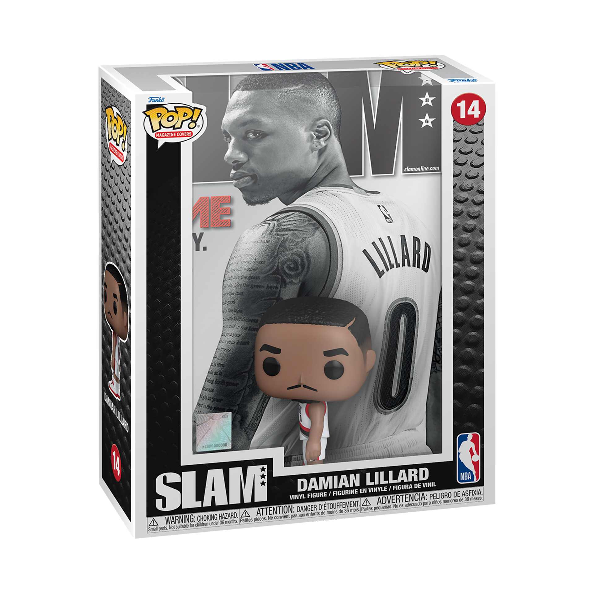 Funko NEWPop! Magazine Covers: NBA SLAM - Damian Lillard