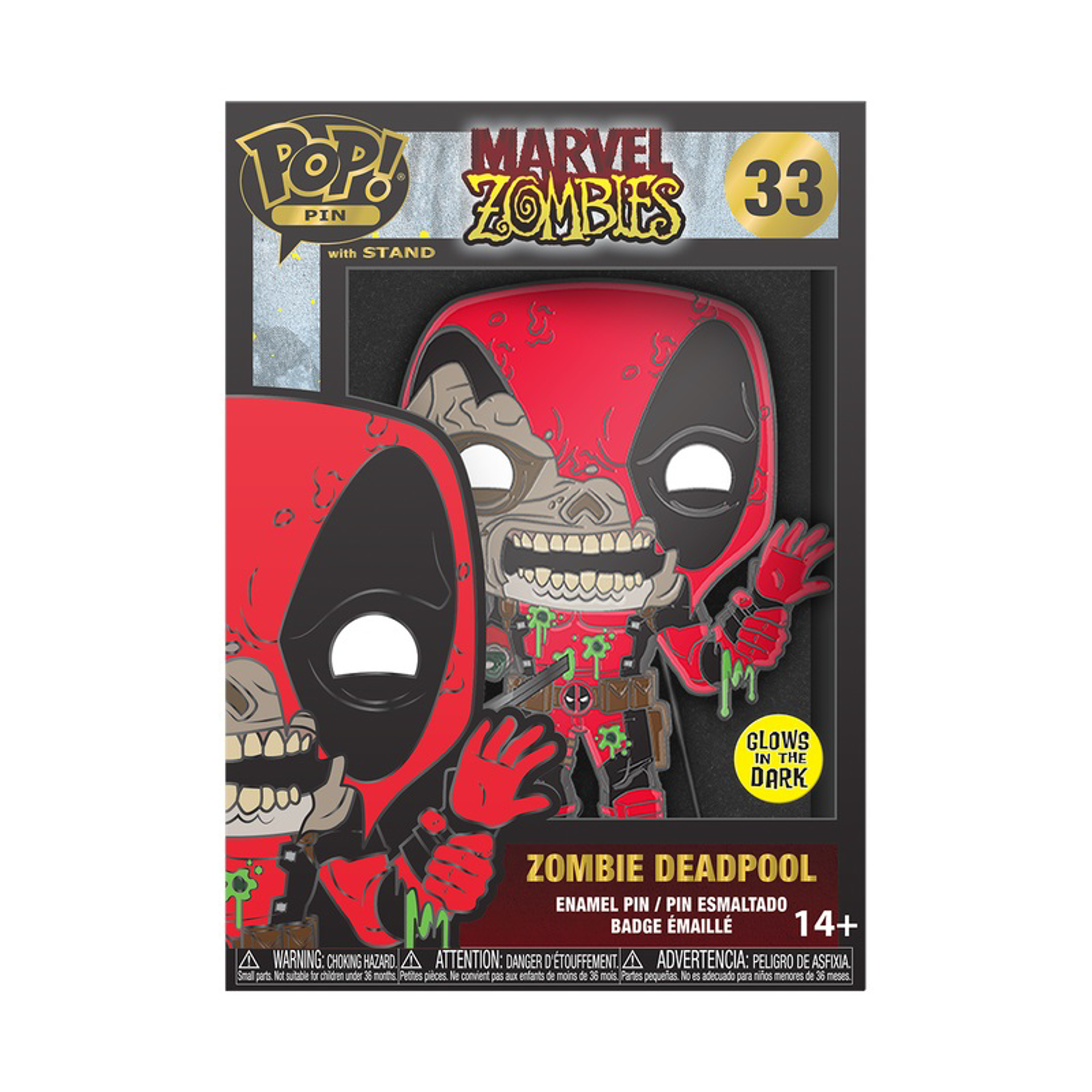 Funko Pop! Pin: Marvel - Zombie Deadpool