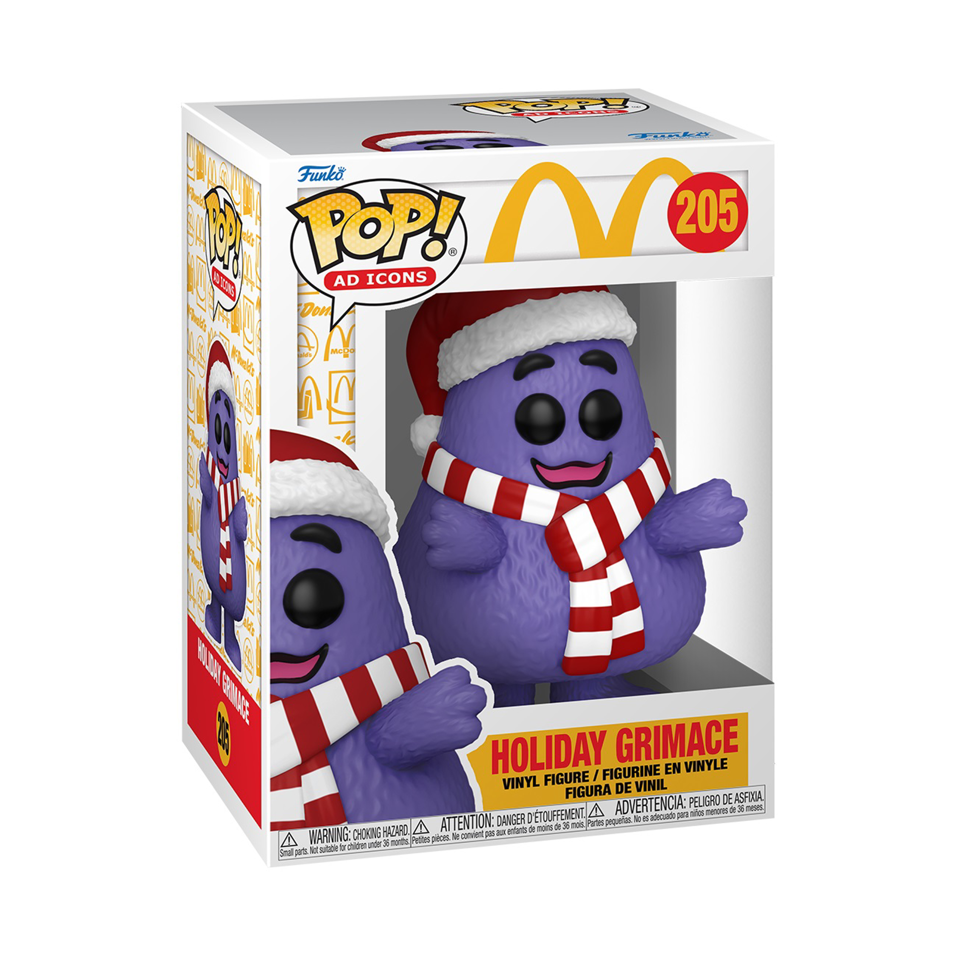 Funko Pop! Ad Icons: McDonalds - Grimace (Holiday)